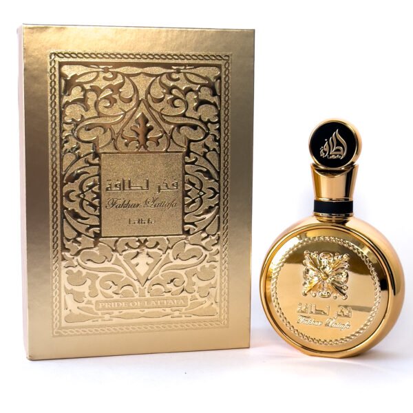 Perfume Lattafa Fakhar Gold Extrait EDP 100ML - Imagem 2